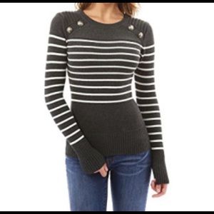 Patty Boutik Nautical Sweater Sailor Stripes